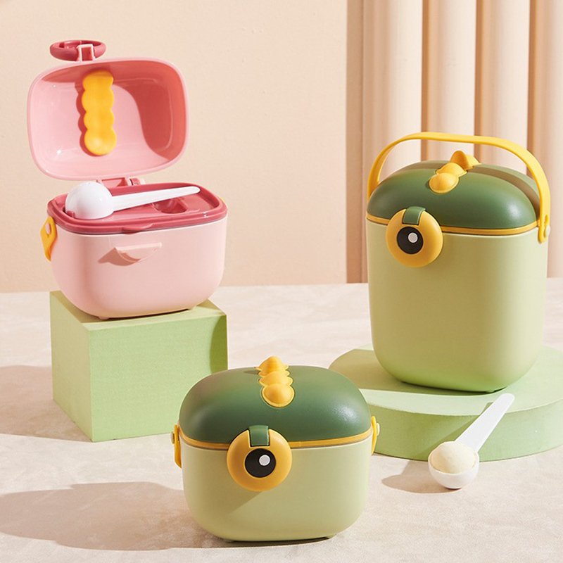 Food Storage Essentials - ポータブルベビーフードストレージボックス、幼児用の必須シリアルコンテナ、子供用スナックコンテナ、旅行に最適