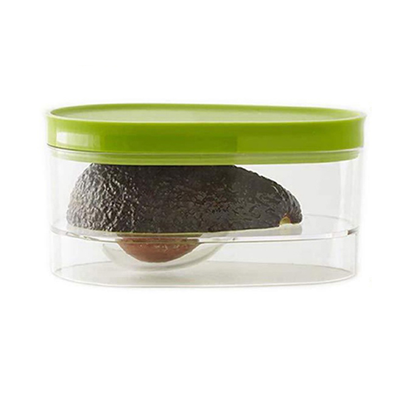 Food Storage In The Kitchen - アボカド食品保存ボックス省スペースプラスチックフルーツコンテナ家庭用ツールキッチンクリスパー野菜オーガナイザーバッグ