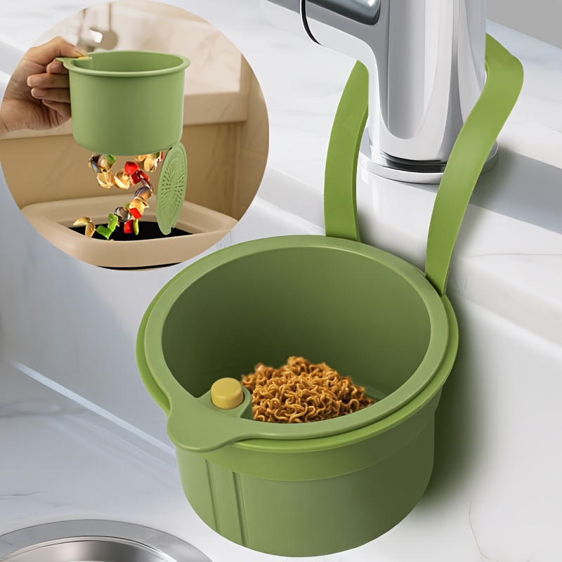 1個 吊り下げ式シンク排水バスケット 食べ残しフィルターバス - Food Storage Plant のレビューと価格