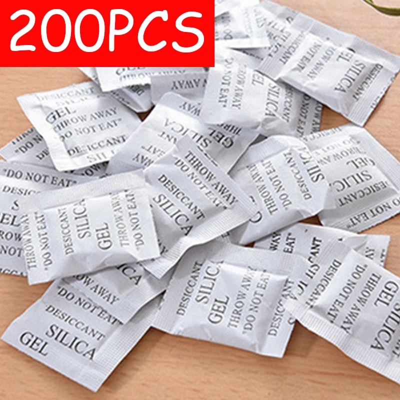 100-300 個パック非毒性シリカゲル乾燥剤湿った吸湿剤除 - Food Storage Cabinet For Kitchen のレビューと価格