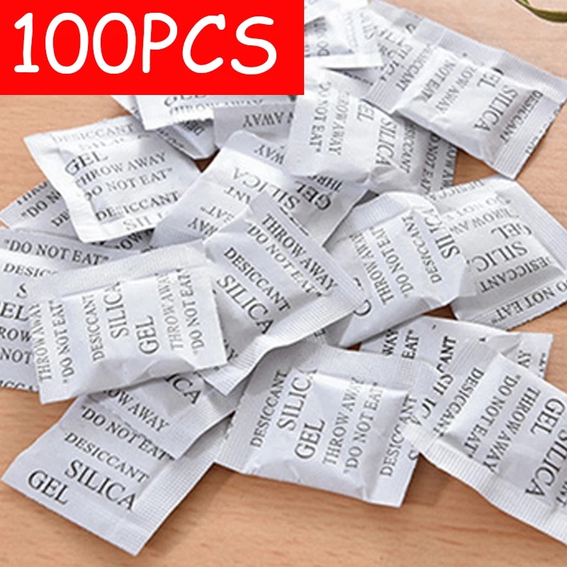 100-300 個パック非毒性シリカゲル乾燥剤湿った吸湿剤除 - Food Storage Cabinet For Kitchen のレビューと価格