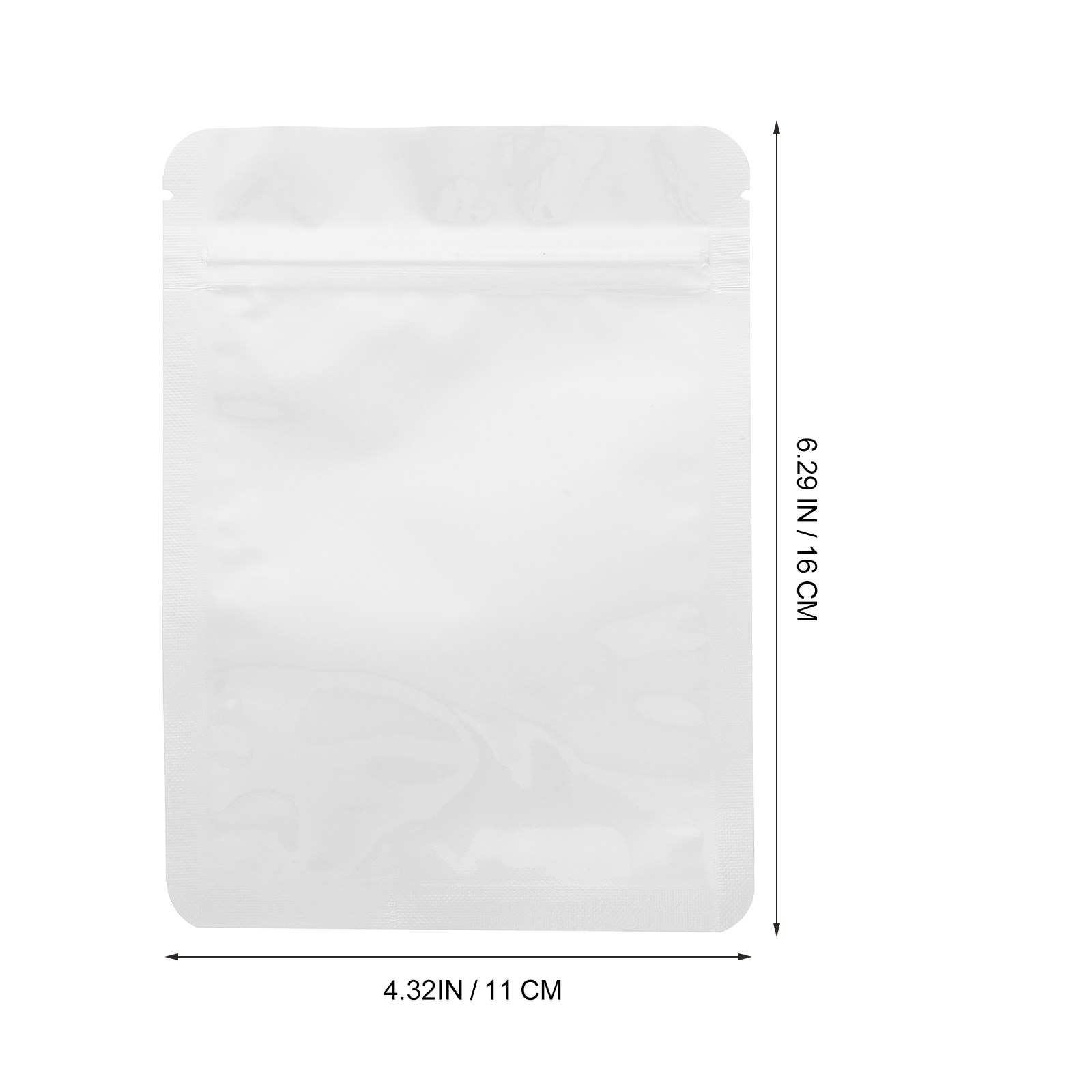 50 個の高耐久再密封可能なアルミホイルバッグ、食品保存用、 - Food Storage Usa のレビューと価格