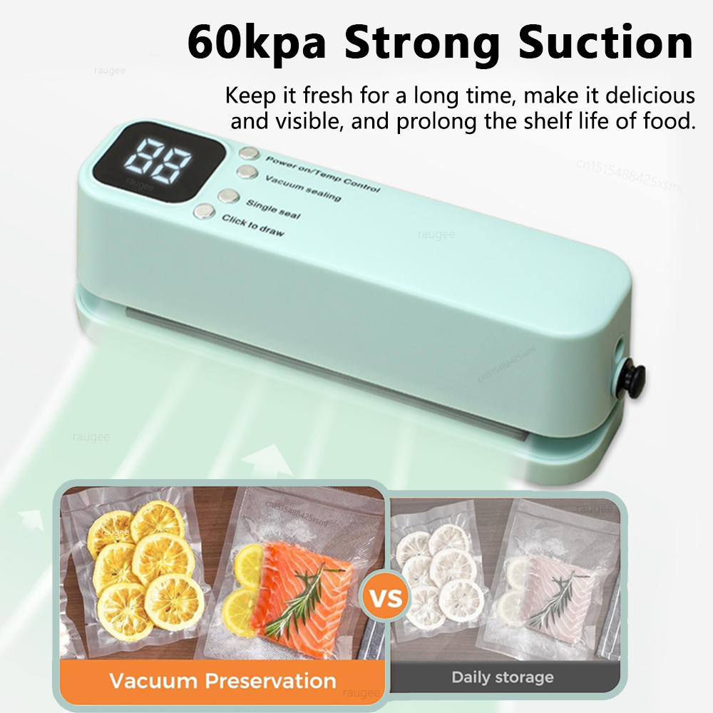 ミニ真空バッグシーラー プラスチックバッグシーラー 食品包装 - Food Storage Vacuum Sealer Machine のレビューと価格