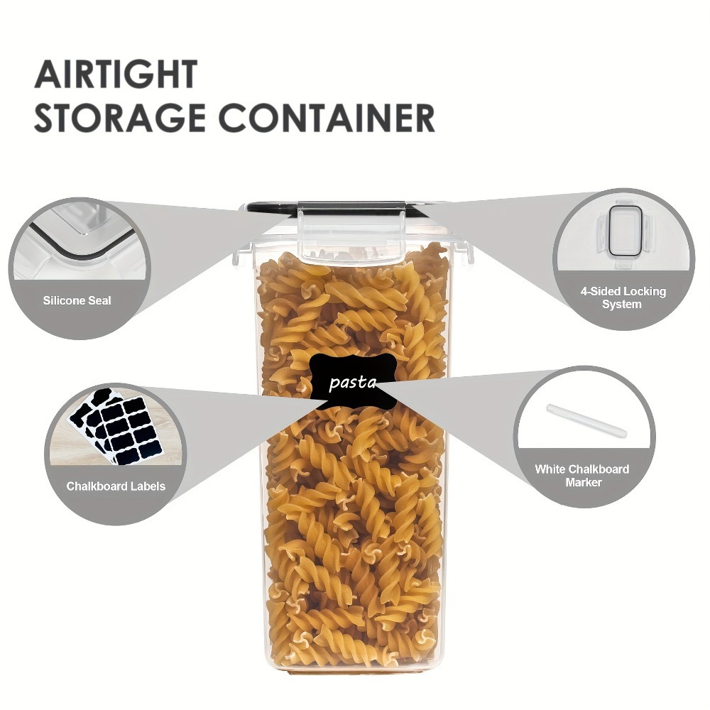 24個入り食品保存容器 12箱 12蓋 気密パントリーオーガ - Food Storage Cabinet For Kitchen のレビューと価格