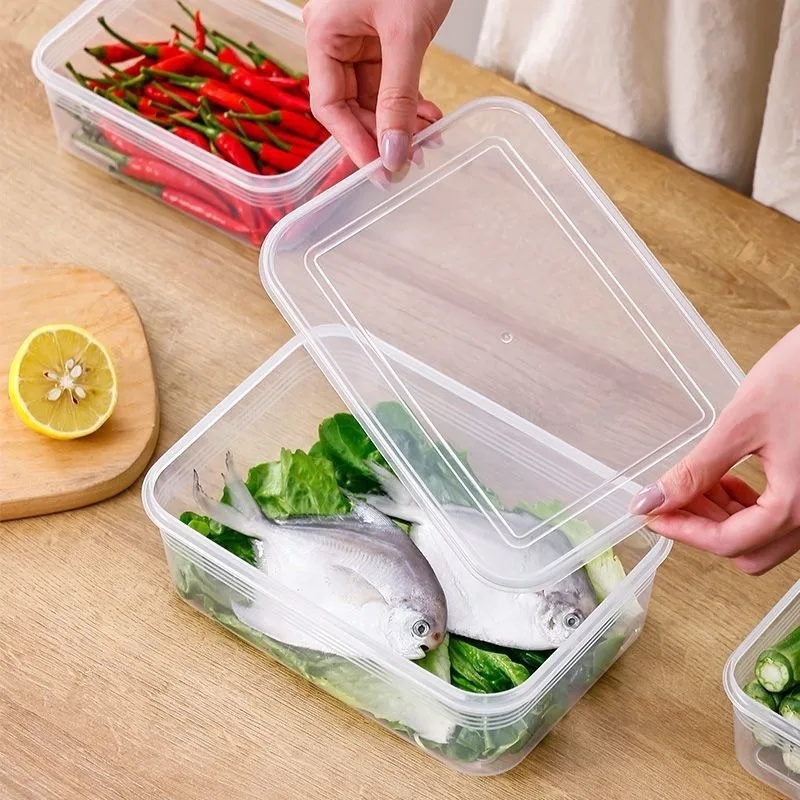 肉や野菜用の冷蔵庫収納ボックス、鮮度保持収納ボックス、透明食 - Food Storage Vegetables のレビューと価格