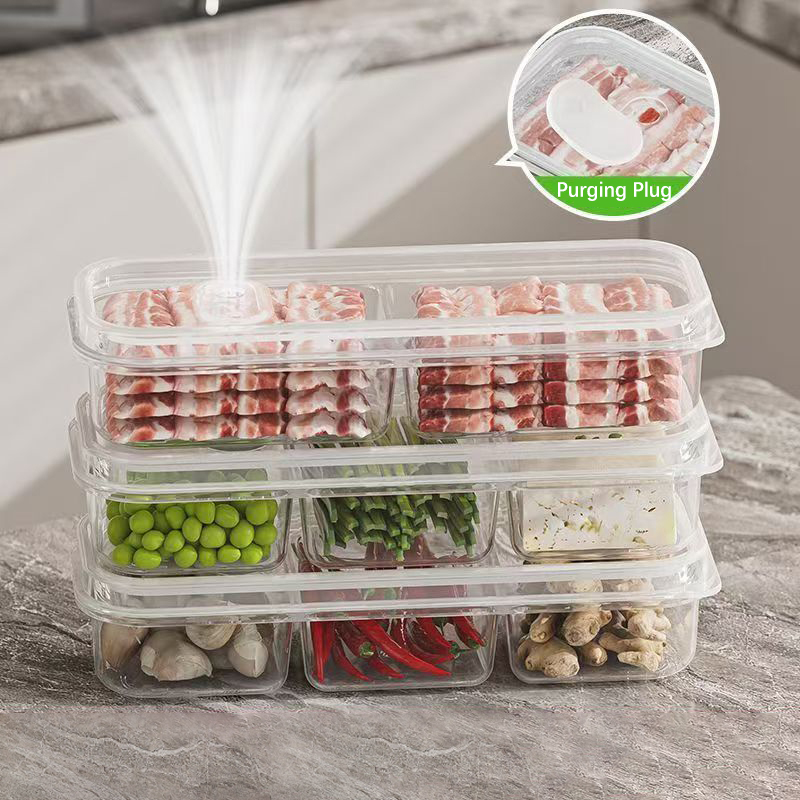 生鮮食品保存容器ボックス；冷蔵庫側ドア野菜とスパイスオーガナ - Food Storage Vegetables のレビューと価格