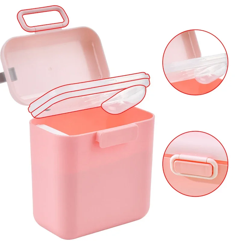 ベビーミルクパウダーポータブルベビーフード収納ボックス必須シ - Food Storage Essentials のレビューと価格