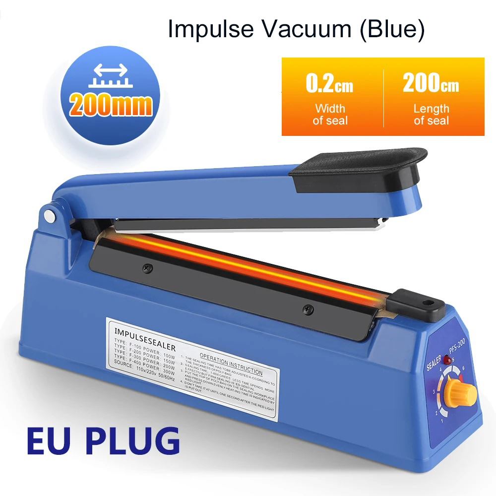 インパルスシーラーマシン キッチン食品プラスチック手動シーリ - Food Storage Vacuum Sealer Machine のレビューと価格