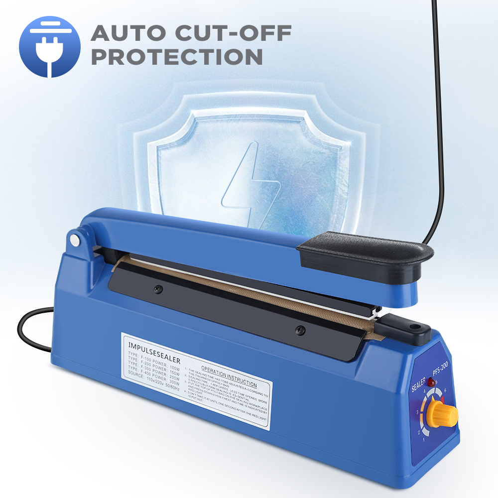 インパルスシーラーマシン キッチン食品プラスチック手動シーリ - Food Storage Vacuum Sealer Machine のレビューと価格