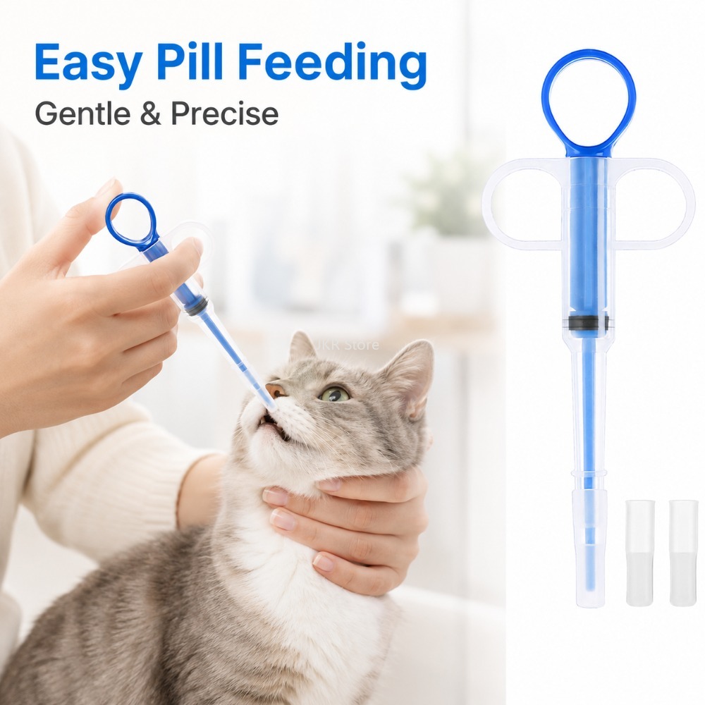 1/3PCSCat ピルシューター ペット薬フィーダー ソフ - Storage Tips For Food のレビューと価格