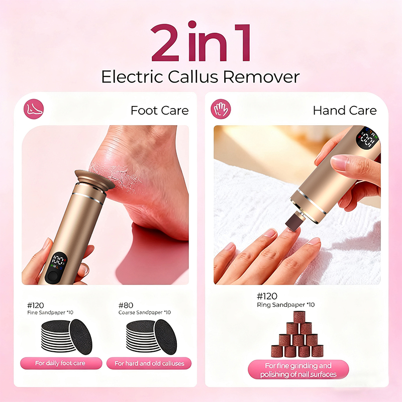 アルミ合金製2-in-1電動角質除去器とフードグラインダー、 - Food Storage Kits のレビューと価格