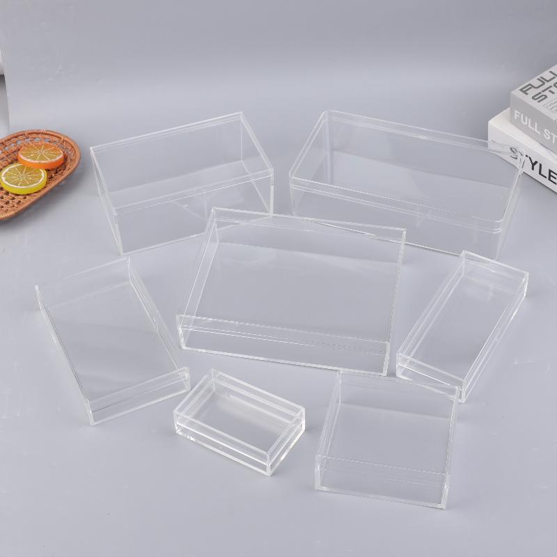 [MOA]透明アクリル厚みのある長方形収納ボックス高透明食品 - Food Storage Plant のレビューと価格