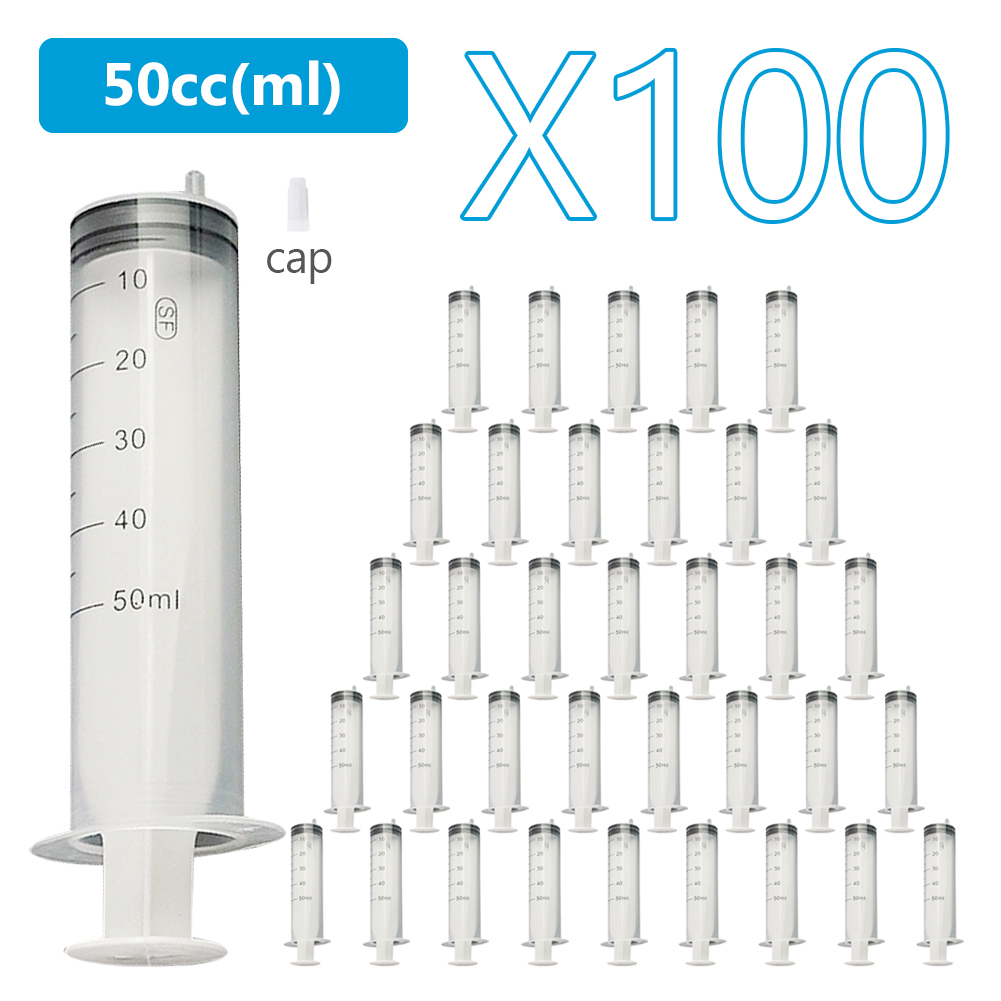 100パック 50/30/20mlシリンジ プラスチック製小 - Storage Tips For Food のレビューと価格