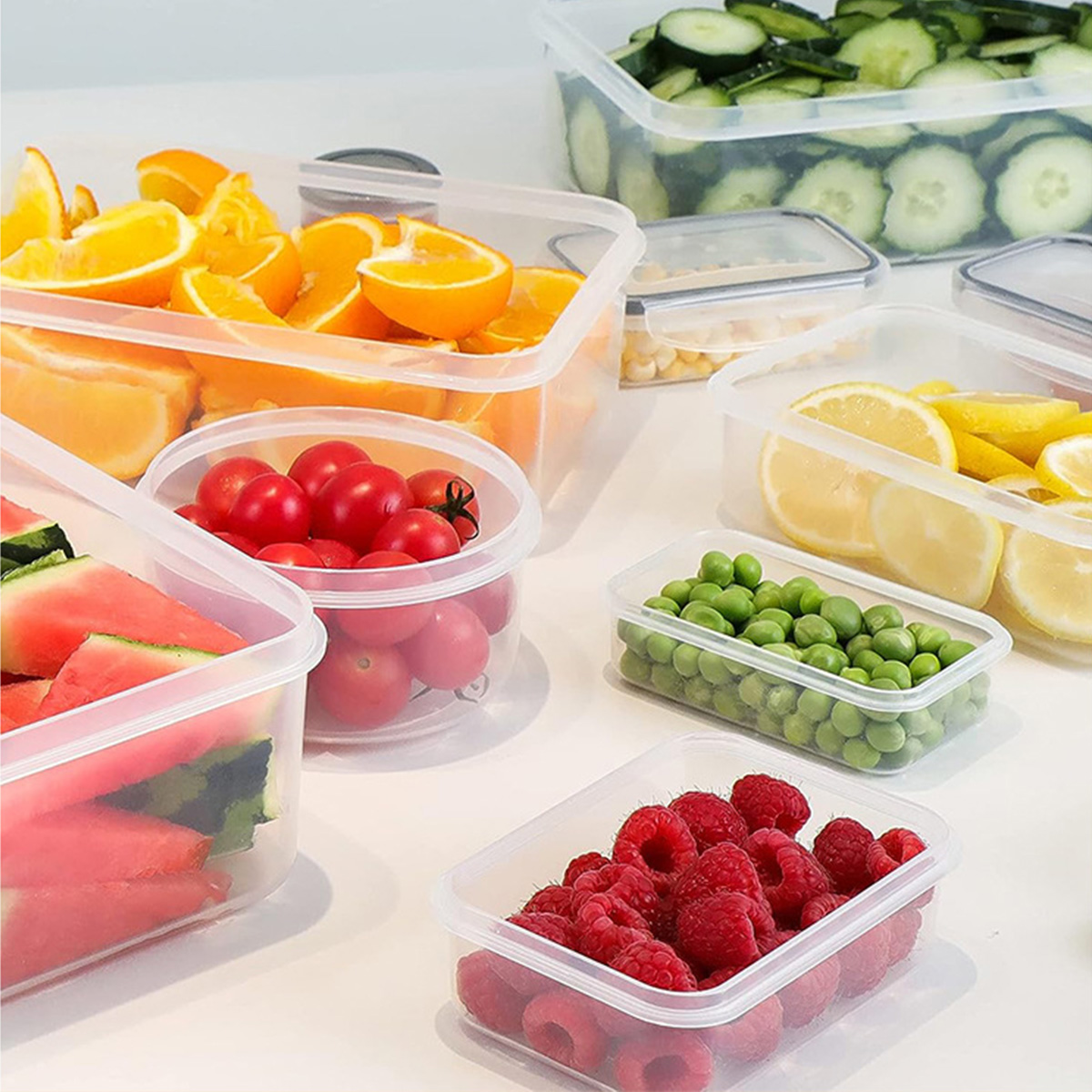 24個/セット 食品保存容器セット キッチン食品保存容器 果 - Food Storage Vegetables のレビューと価格
