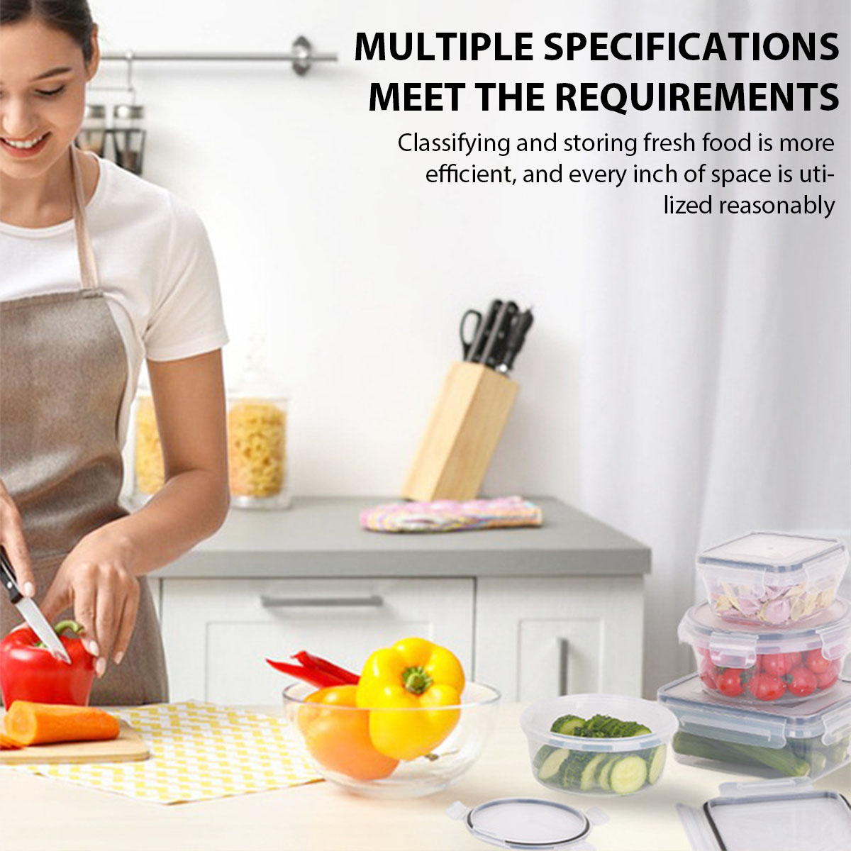 24個/セット 食品保存容器セット キッチン食品保存容器 果 - Food Storage Vegetables のレビューと価格