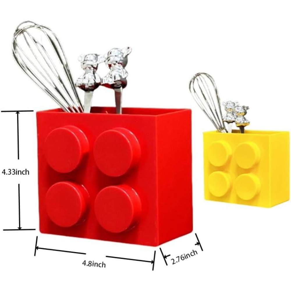 レゴ風マグネット式冷蔵庫オーガナイザーABSプラスチック製ド - Food Storage Cabinet For Kitchen のレビューと価格