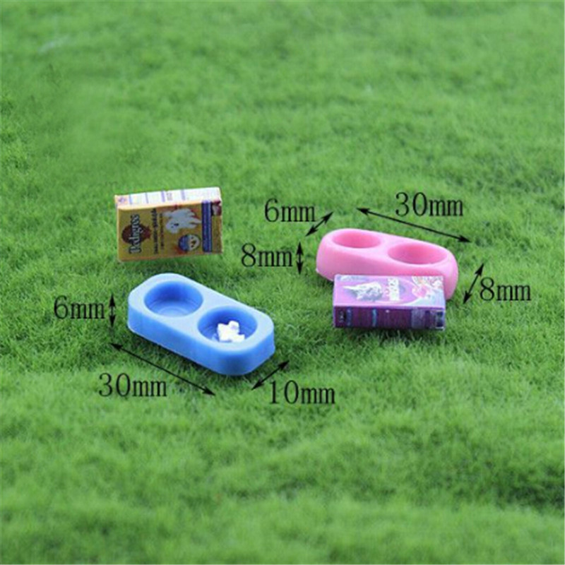 2 ピース/セットドールハウスミニ犬/猫フードボックスフード - Food Storage Kits のレビューと価格