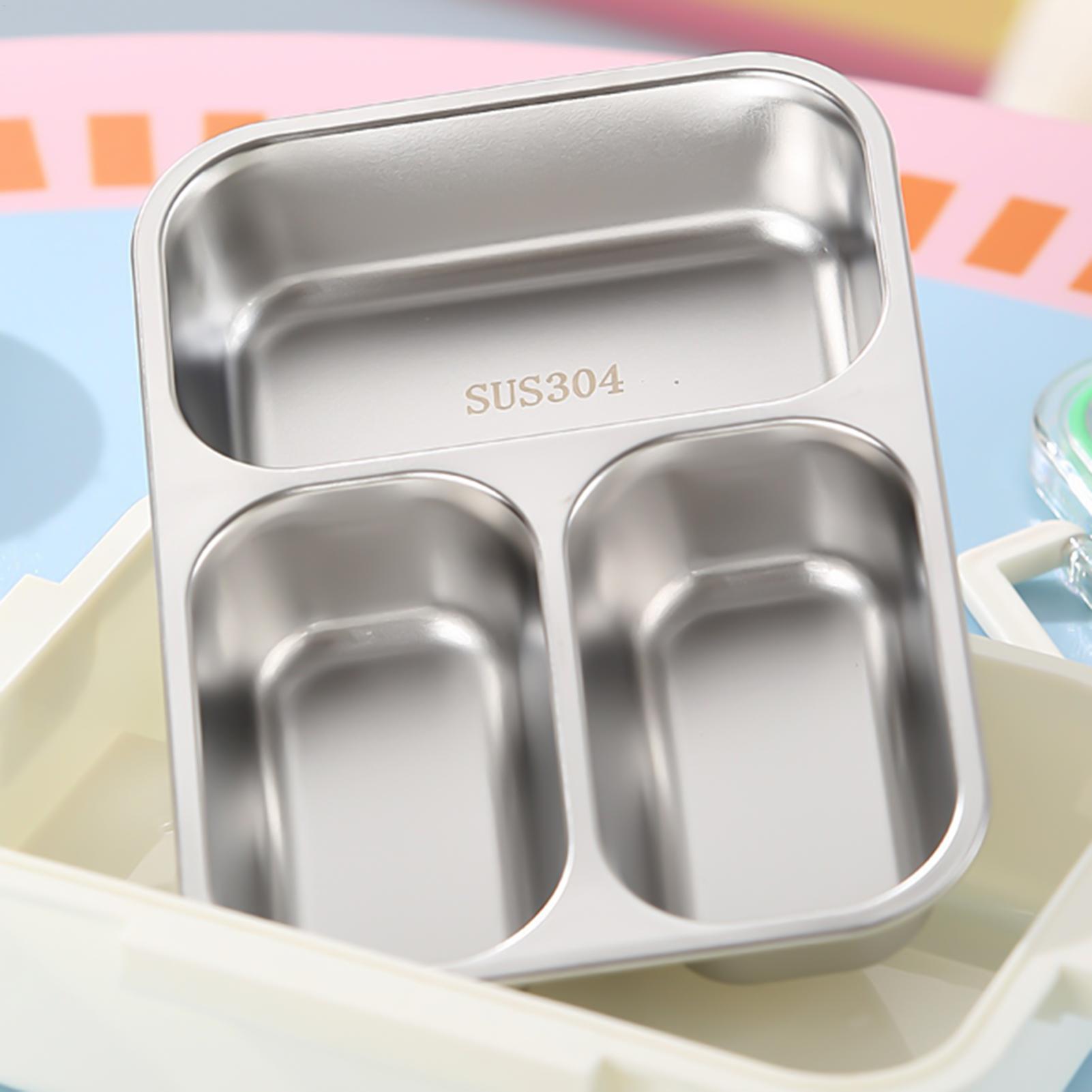 ステンレス製ランチボックス分割漏れ防止学校子供用スナックボッ - Food Storage Cabinet For Kitchen のレビューと価格