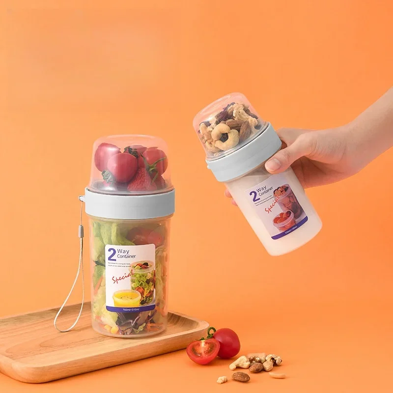 朝食用オートミールシリアルナッツヨーグルトサラダカップシール - Food Storage Kits のレビューと価格