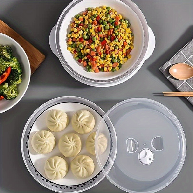 電子レンジ用蒸し器 – 食品グレードPP製、多層積み重ね可能 - Food Storage Essentials のレビューと価格