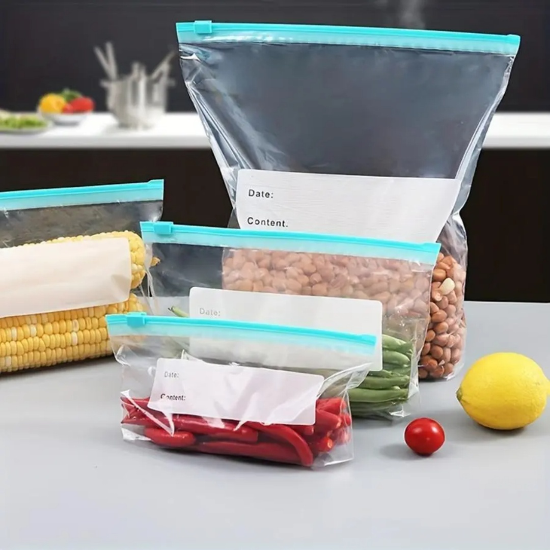 60個の再利用可能な冷蔵庫用フレッシュバッグ、キッチン必需品 - Food Storage Essentials のレビューと価格