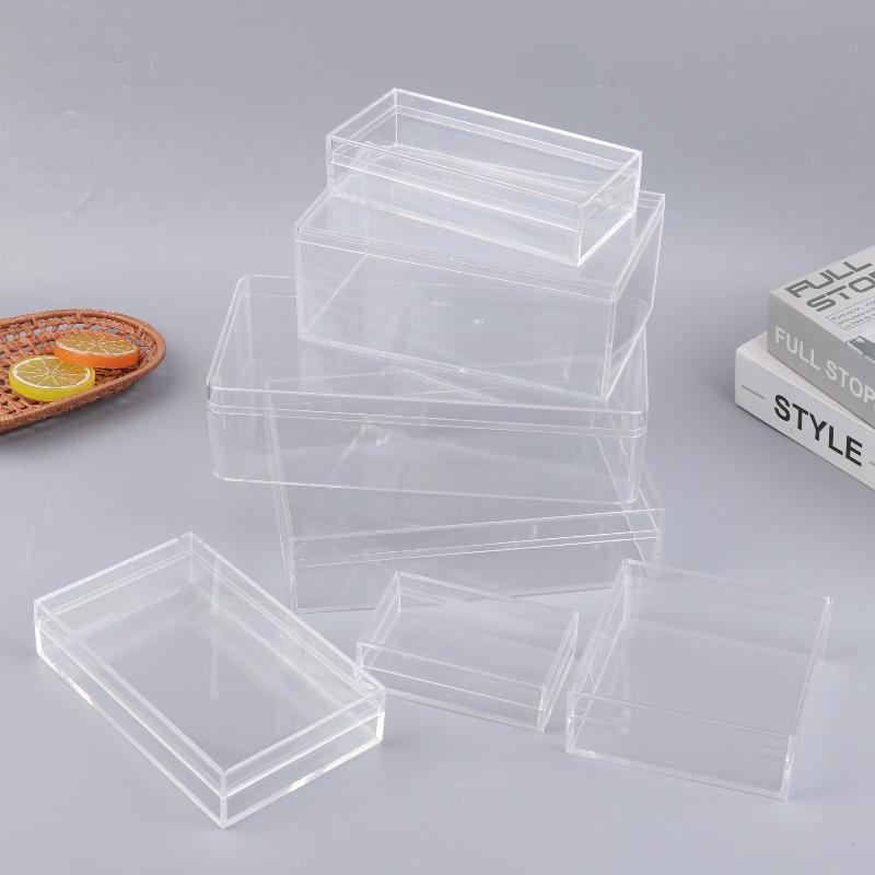 厚みのある長方形アクリル収納ボックス高透明食品ギフト包装植物 - Food Storage Plant のレビューと価格