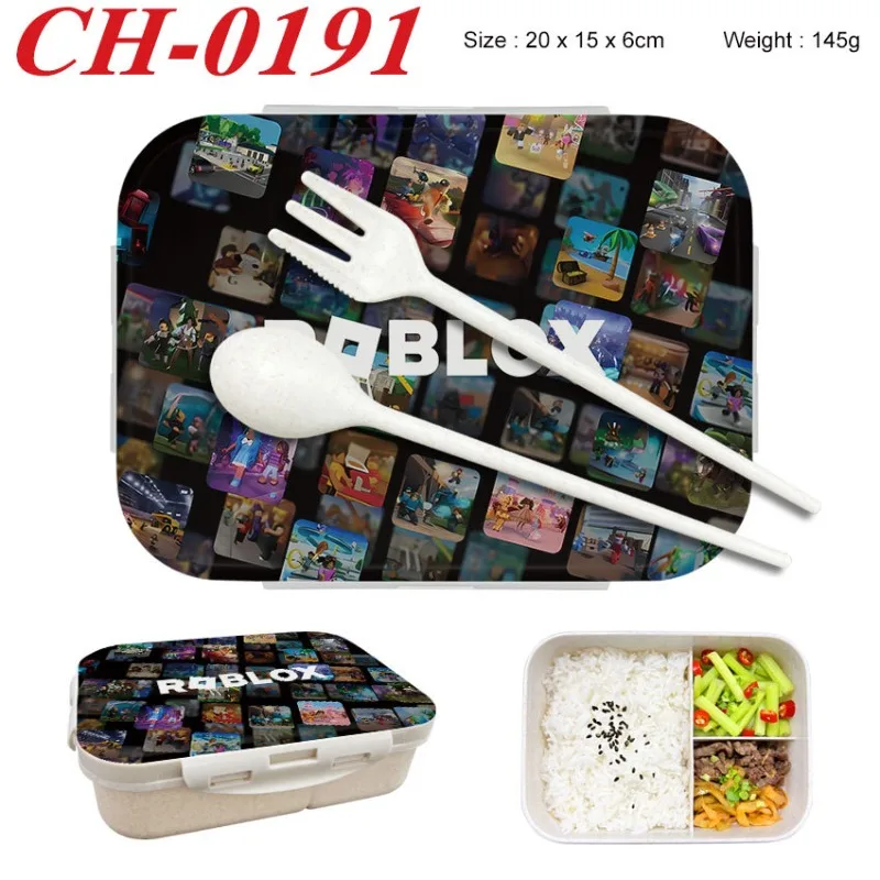Robloxの弁当箱、ゲームフィギュアプリント入りランチボッ - Food Storage Usa のレビューと価格