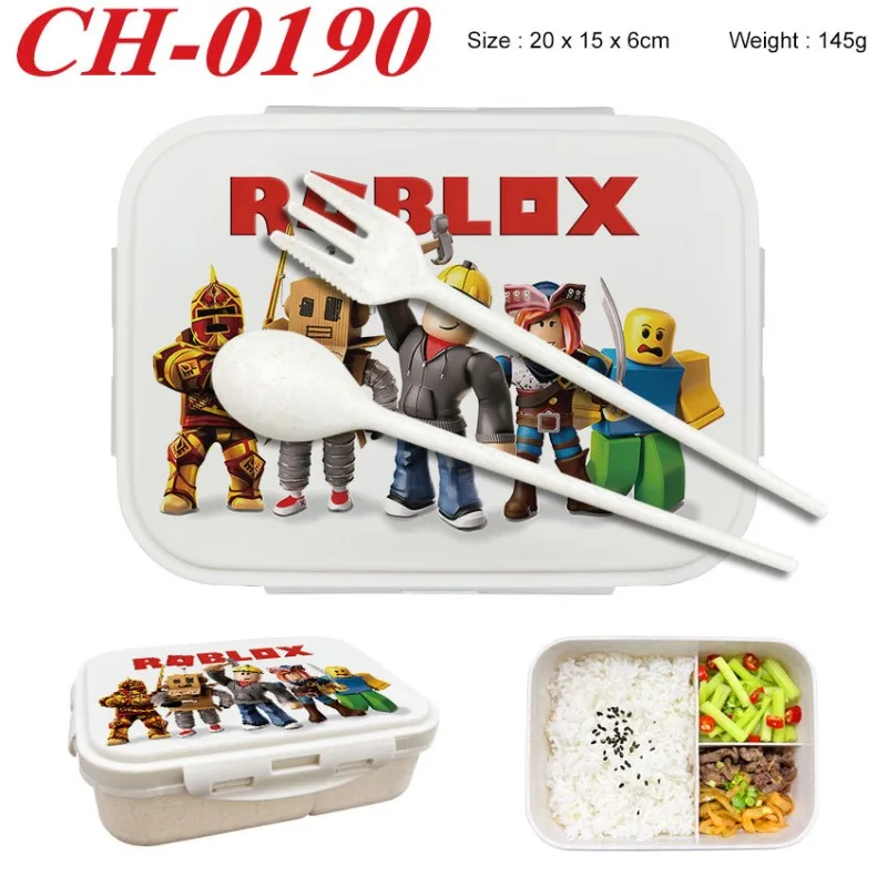 Robloxの弁当箱、ゲームフィギュアプリント入りランチボッ - Food Storage Usa のレビューと価格
