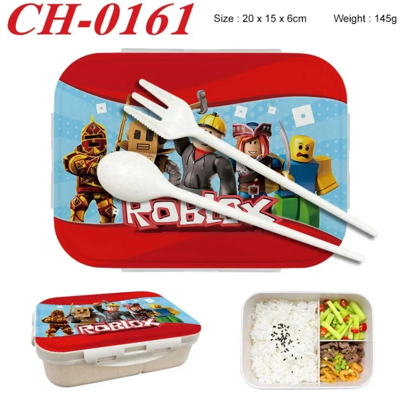 Robloxの弁当箱、ゲームフィギュアプリント入りランチボッ - Food Storage Usa のレビューと価格