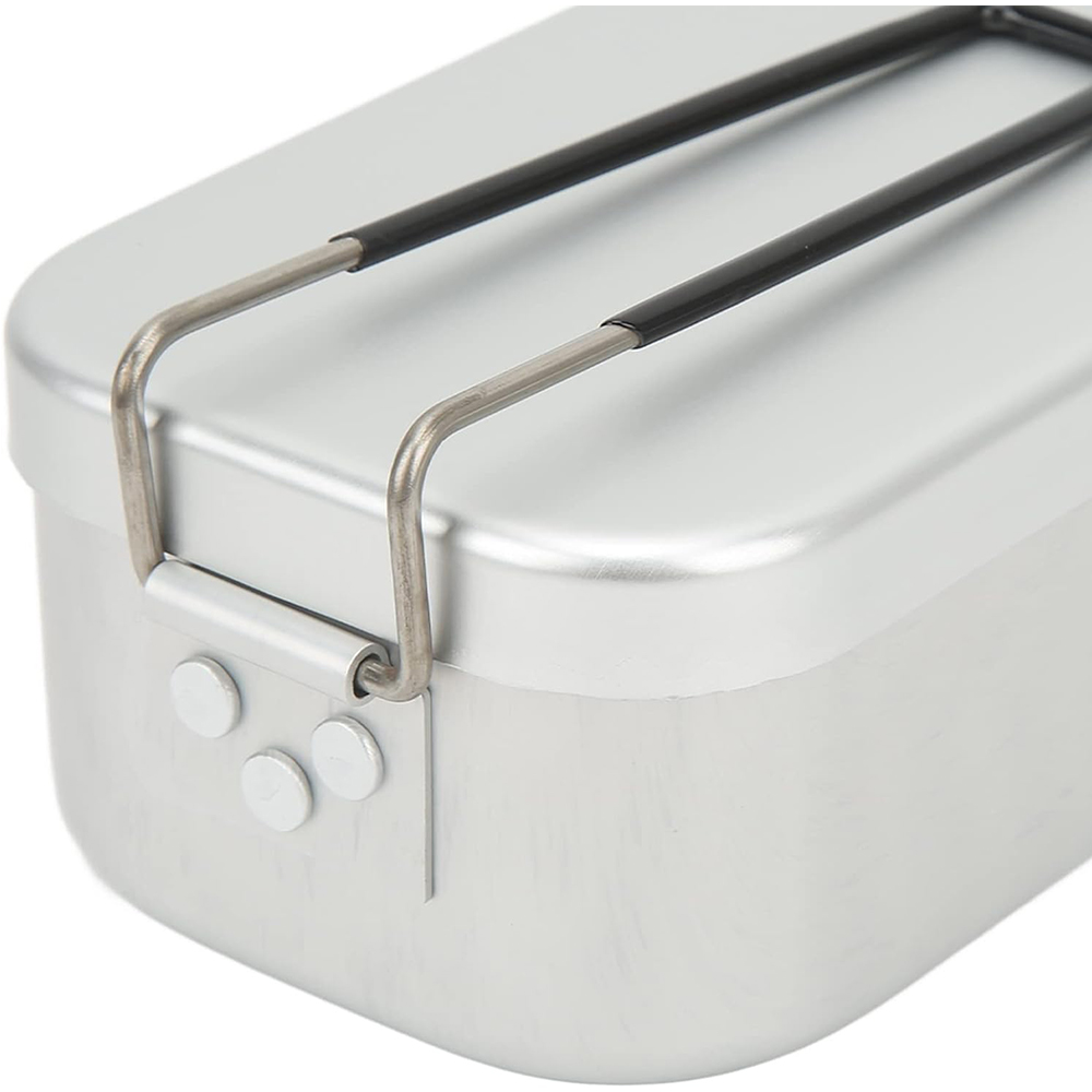 800 ミリリットルアルミ弁当箱屋外キャンプ調理器具食器折り - Food Storage Kits のレビューと価格