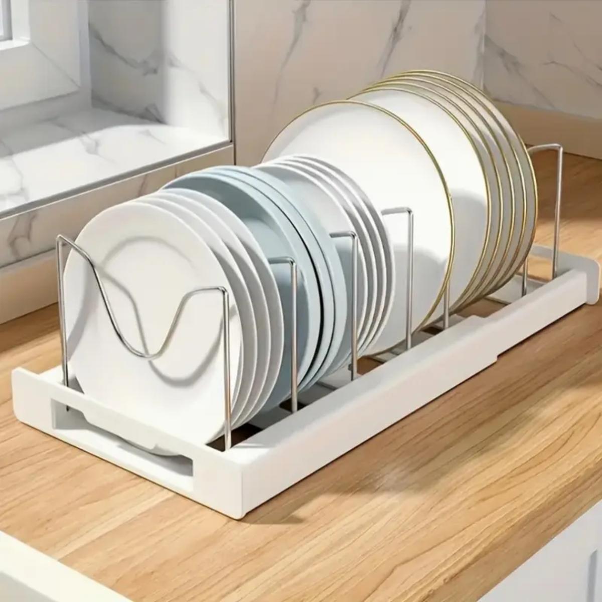 拡張可能なキッチンポットパンオーガナイザー、キャビネット下用 - Food Storage Cabinet For Kitchen のレビューと価格