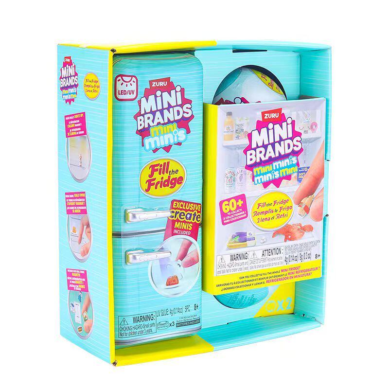 ZURU MINI BRANDS リアルなミニチュア冷蔵庫フ - Food Storage Kits のレビューと価格