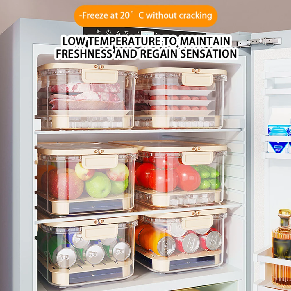 ポータブル食品保存容器 大容量 気密鮮度ボックス 排水プレー - Food Storage Ideas のレビューと価格