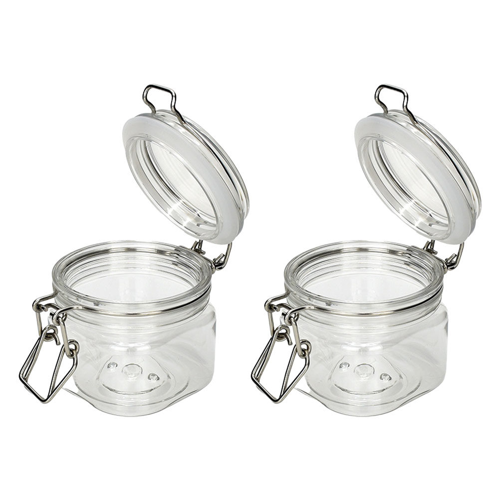 2 個の密封された保存瓶透明蜂蜜ボトル多機能キッチン容器食品 - Food Storage In The Kitchen のレビューと価格