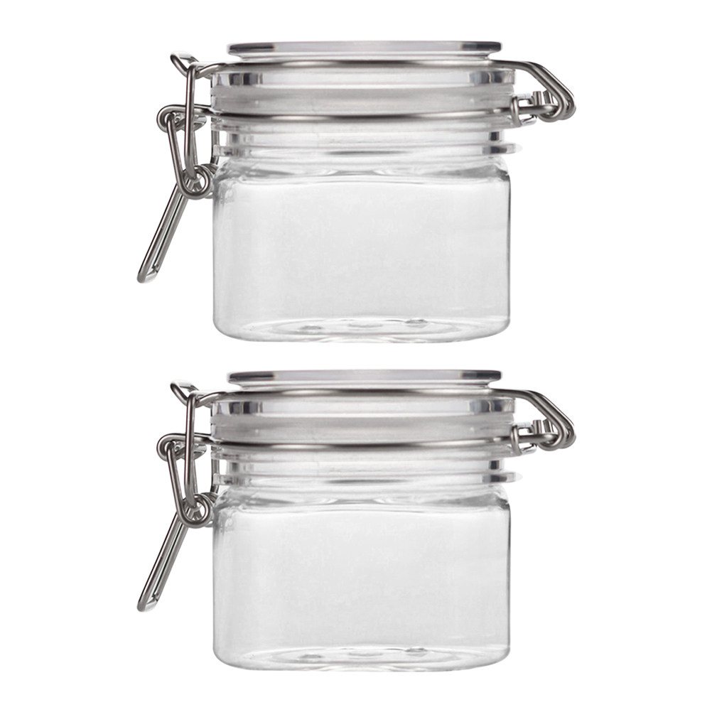 2 個の密封された保存瓶透明蜂蜜ボトル多機能キッチン容器食品 - Food Storage In The Kitchen のレビューと価格