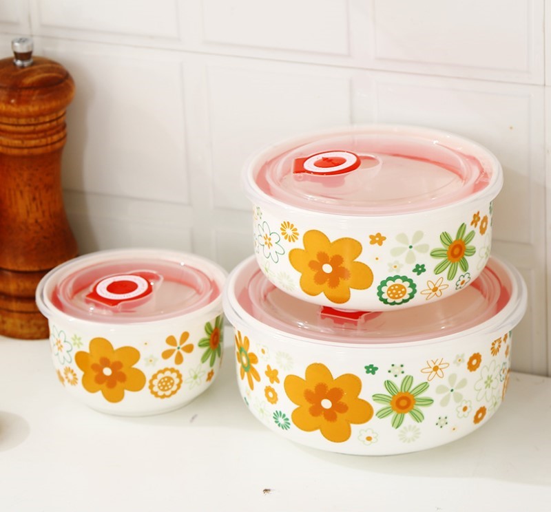 日本の磁器製弁当箱,3個セット,屋内用,温かい料理用,容器付 - Food Storage Kits のレビューと価格