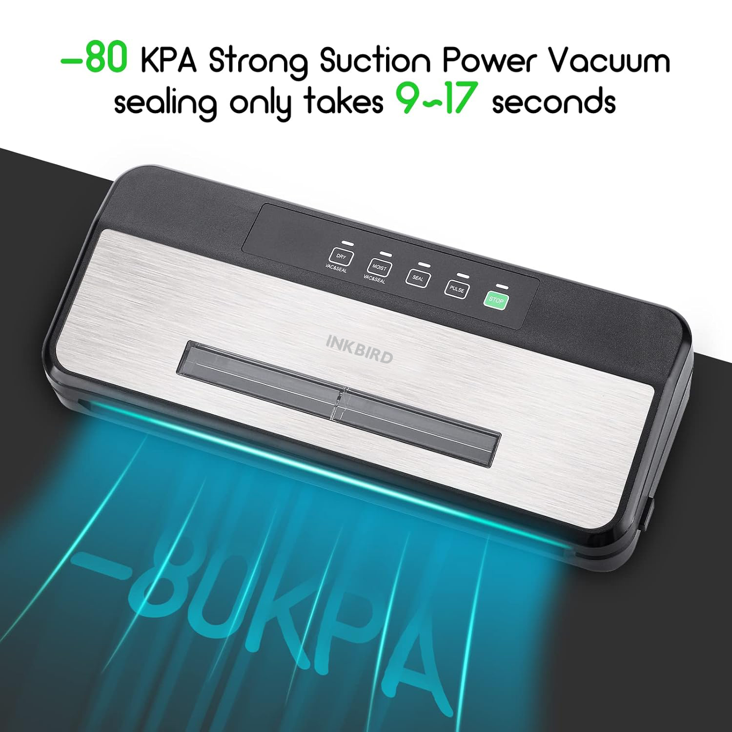 スターターキット付き真空シーラーINKBIRD-3rd,高吸 - Food Storage Vacuum Sealer Machine のレビューと価格