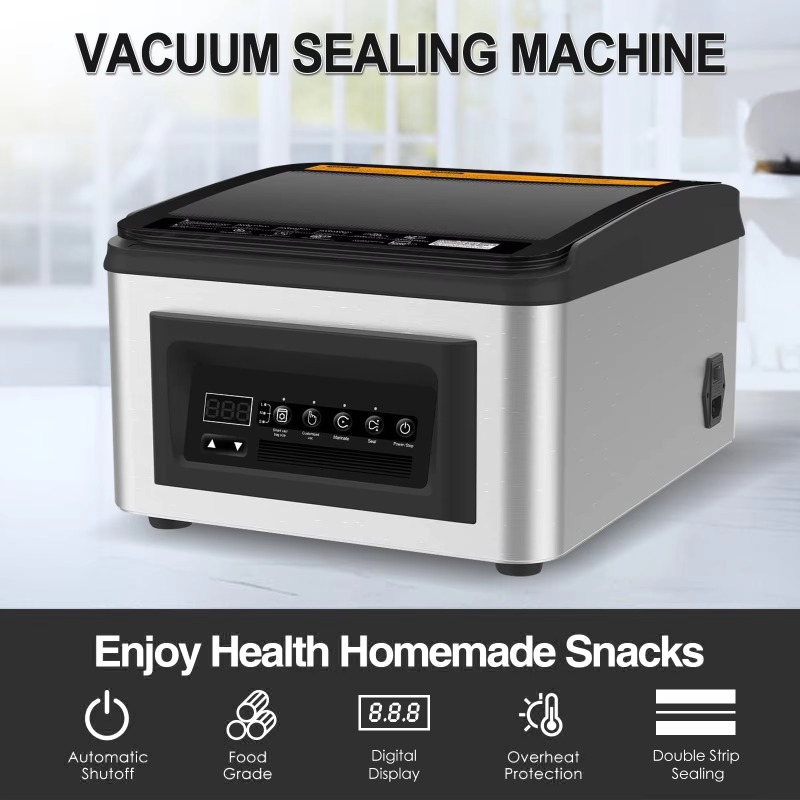 卓上電気真空シーラーマシン 110V 220V 家庭用キッチ - Food Storage Vacuum Sealer Machine のレビューと価格