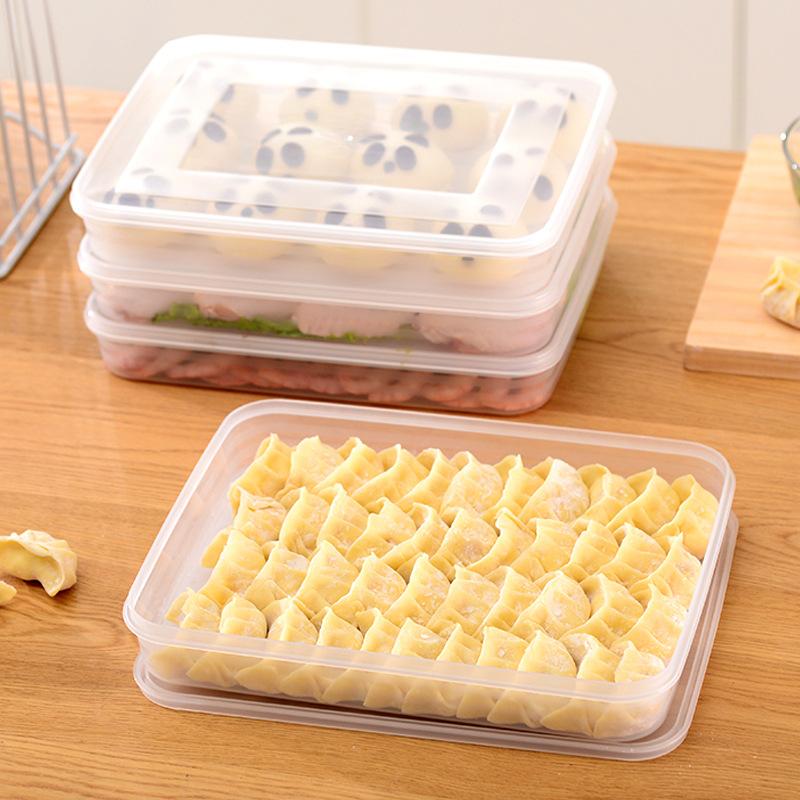 餃子、果物、野菜、肉、ケーキ用キッチン収納ボックス、冷蔵庫オ - Food Storage Vegetables のレビューと価格