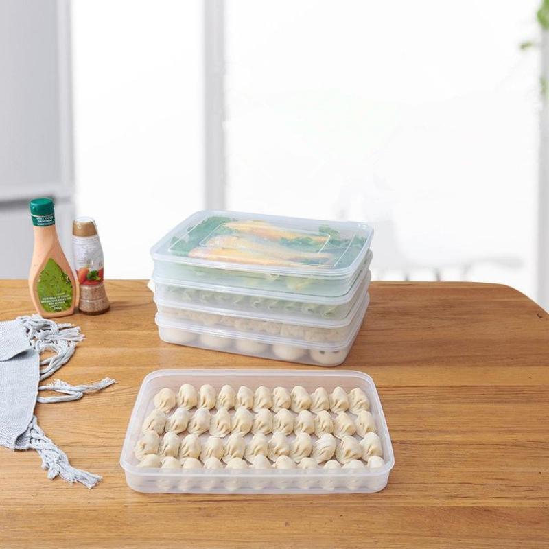 餃子、果物、野菜、肉、ケーキ用キッチン収納ボックス、冷蔵庫オ - Food Storage Vegetables のレビューと価格