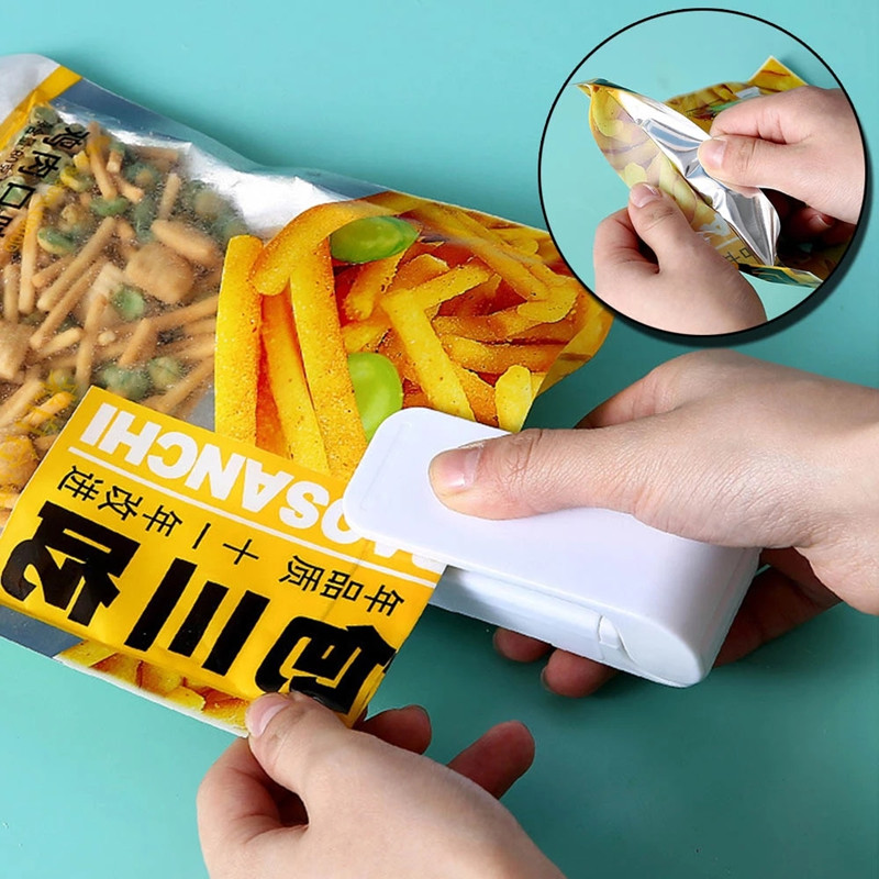 ポータブルバッグヒートシーラープラスチックパッケージ保存袋ク - Food Storage Vacuum Sealer Machine のレビューと価格