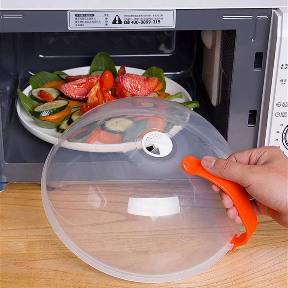 電子レンジスプラッシュカバー、スチームベント付きオーブンオイ - Food Storage Tupperware のレビューと価格