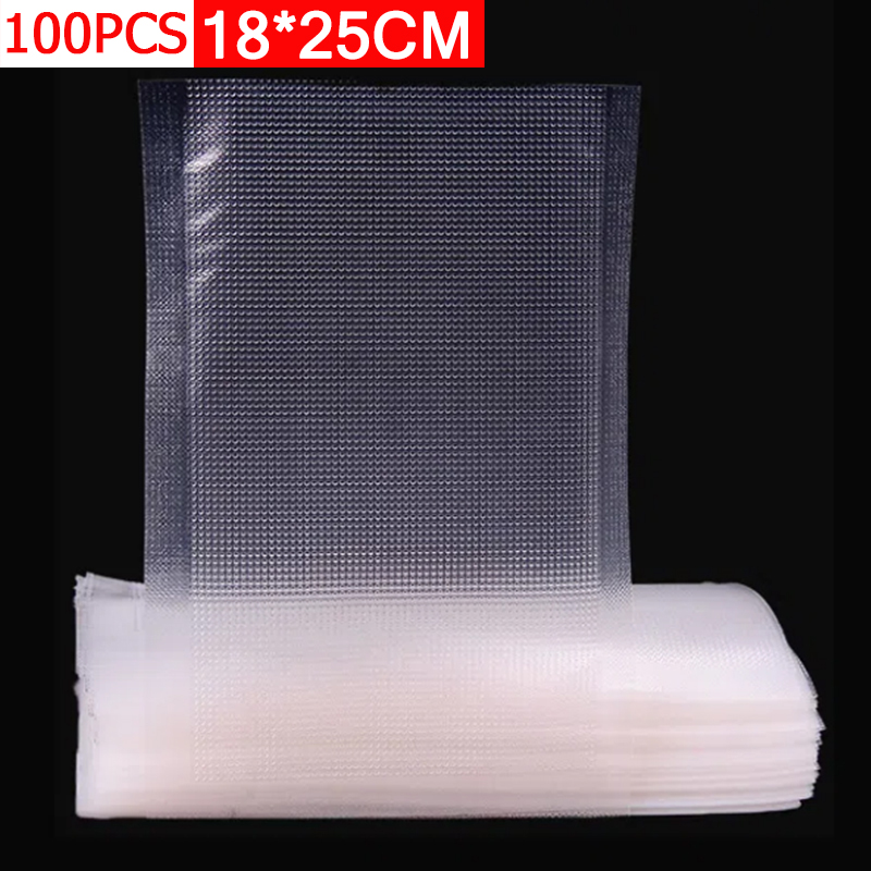 100 個真空バッグ 18 × 25 センチメートル真空シー - Food Storage Vacuum Sealer Machine のレビューと価格