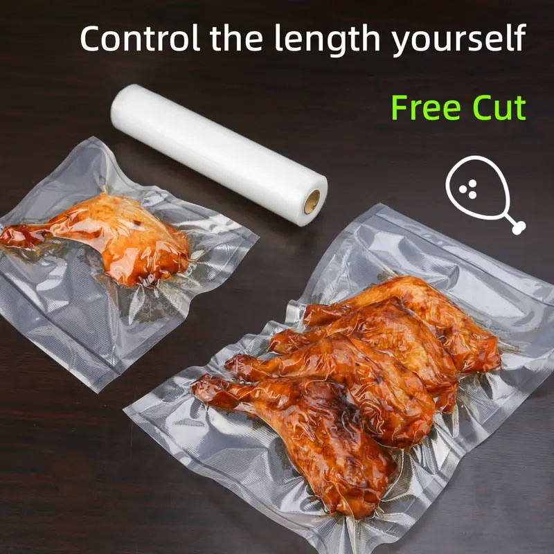 500CM真空シーラーバッグロール、滑り止めメッシュデザイン - Food Storage Vacuum Sealer Machine のレビューと価格