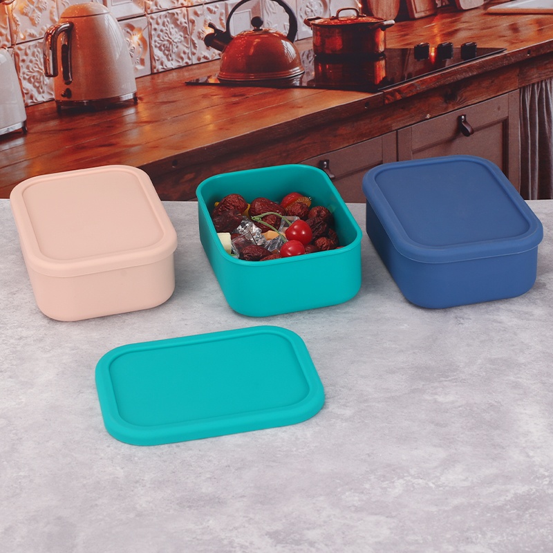 YONG HAO シリコン製弁当箱 長方形 漏れ防止ランチ容 - Food Storage Tupperware のレビューと価格