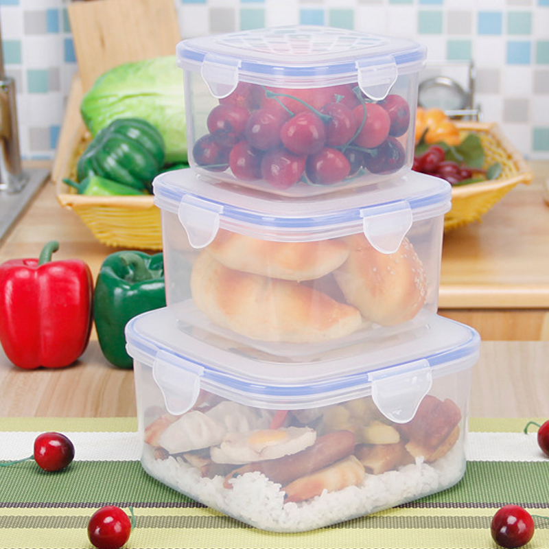 プラスチック弁当箱子供用弁当箱食品保存容器学校オフィスワーカ - Food Storage Tupperware のレビューと価格