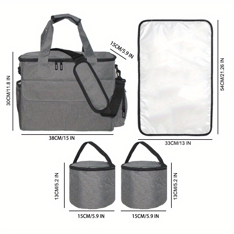 犬と猫のためのショルダーストラップと必須の外出キット付きポー - Food Storage Essentials のレビューと価格