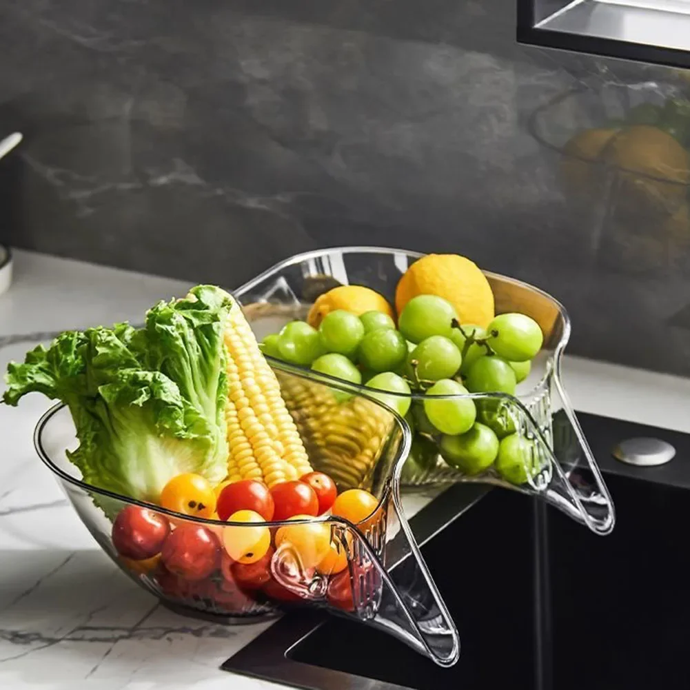 キッチンシンク排水バスケット多目的キッチン収納排水バスケット - Food Storage Vegetables のレビューと価格