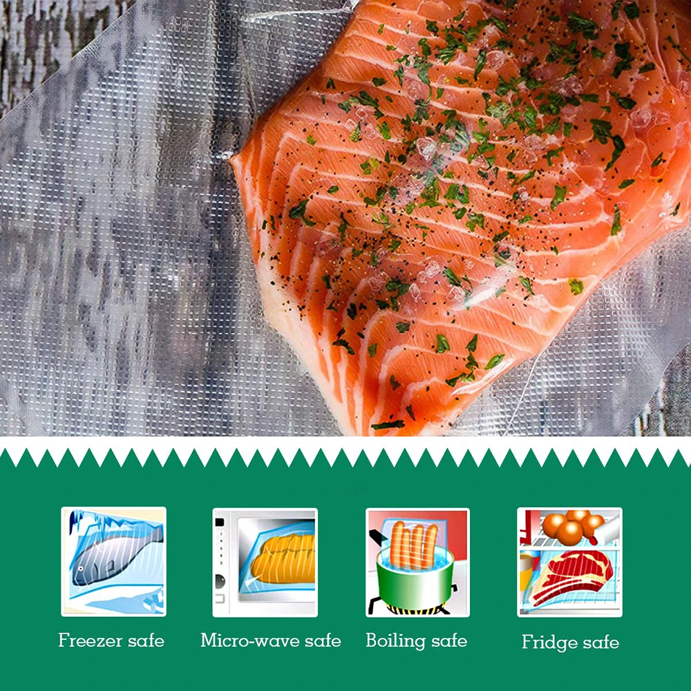 真空包装機用バッグ,食品保管用,20 cm x 30 cm, - Food Storage Vacuum Sealer Machine のレビューと価格