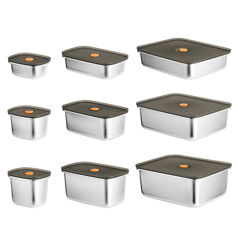 果物や食品を輸送するためのポータブルフード,ステンレス鋼の弁 - Food Storage Tupperware のレビューと価格